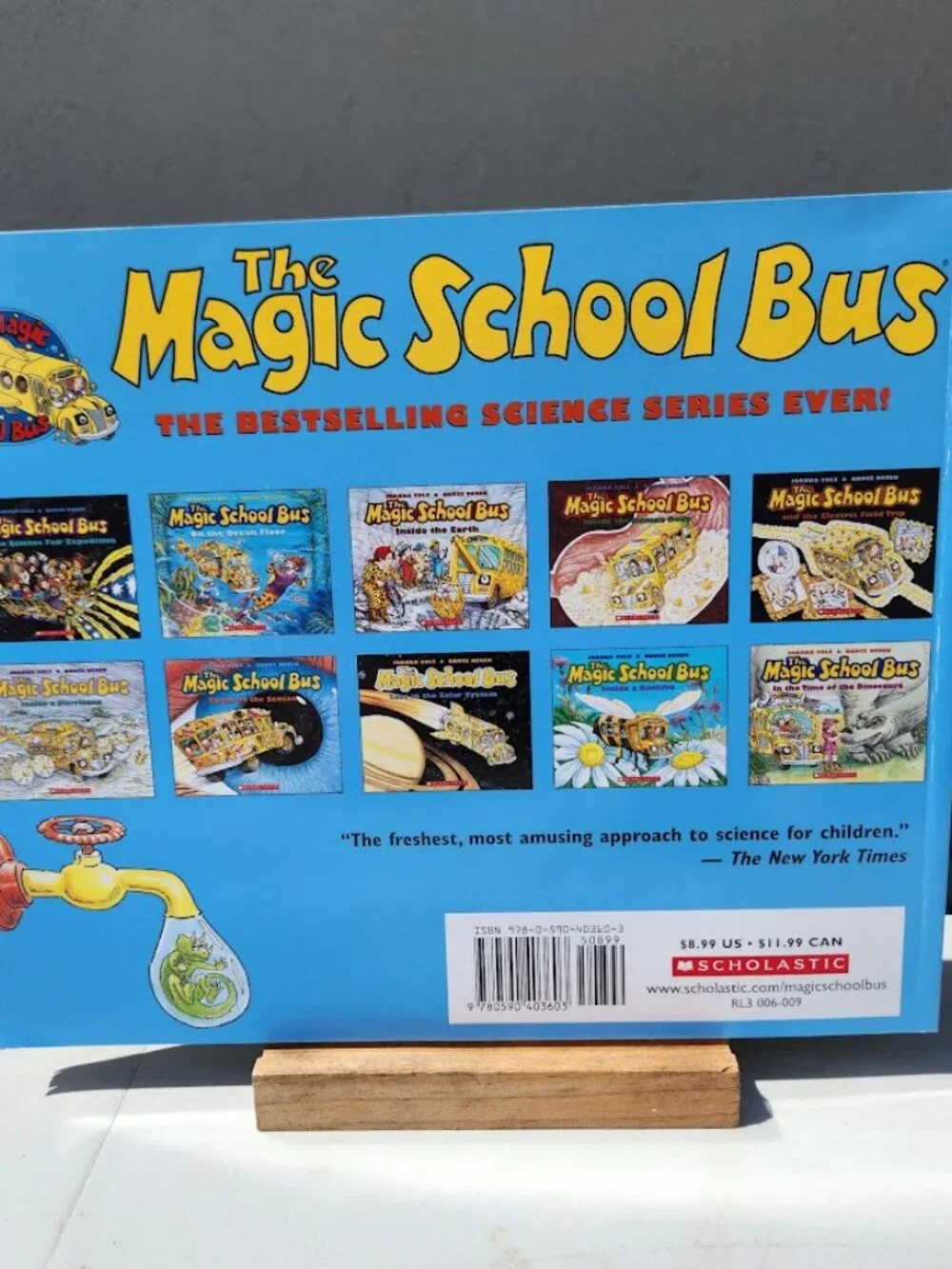 NEW The Magic School Bus At the WaterWorks Science Book Paperback Scholastic By